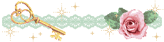 lace, key & rose