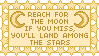 reach for the moon...