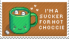 i'm a sucker for hot chocolate