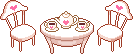 cute tea table
