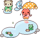 cute rainy day